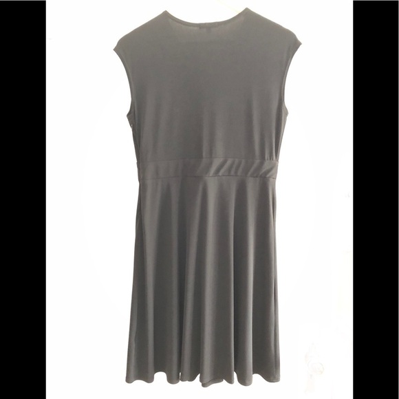 Vintage Little Black Dress. le petite robe noire Retro cocktail pleated Medium - Picture 6 of 7